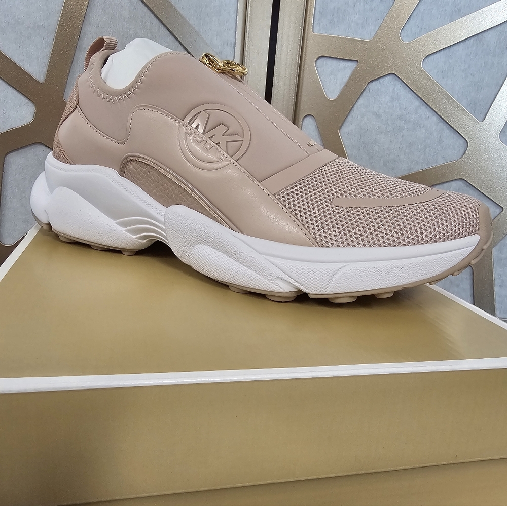 Michael Kors Sami Zip Trainer Sneakers Ballet Color